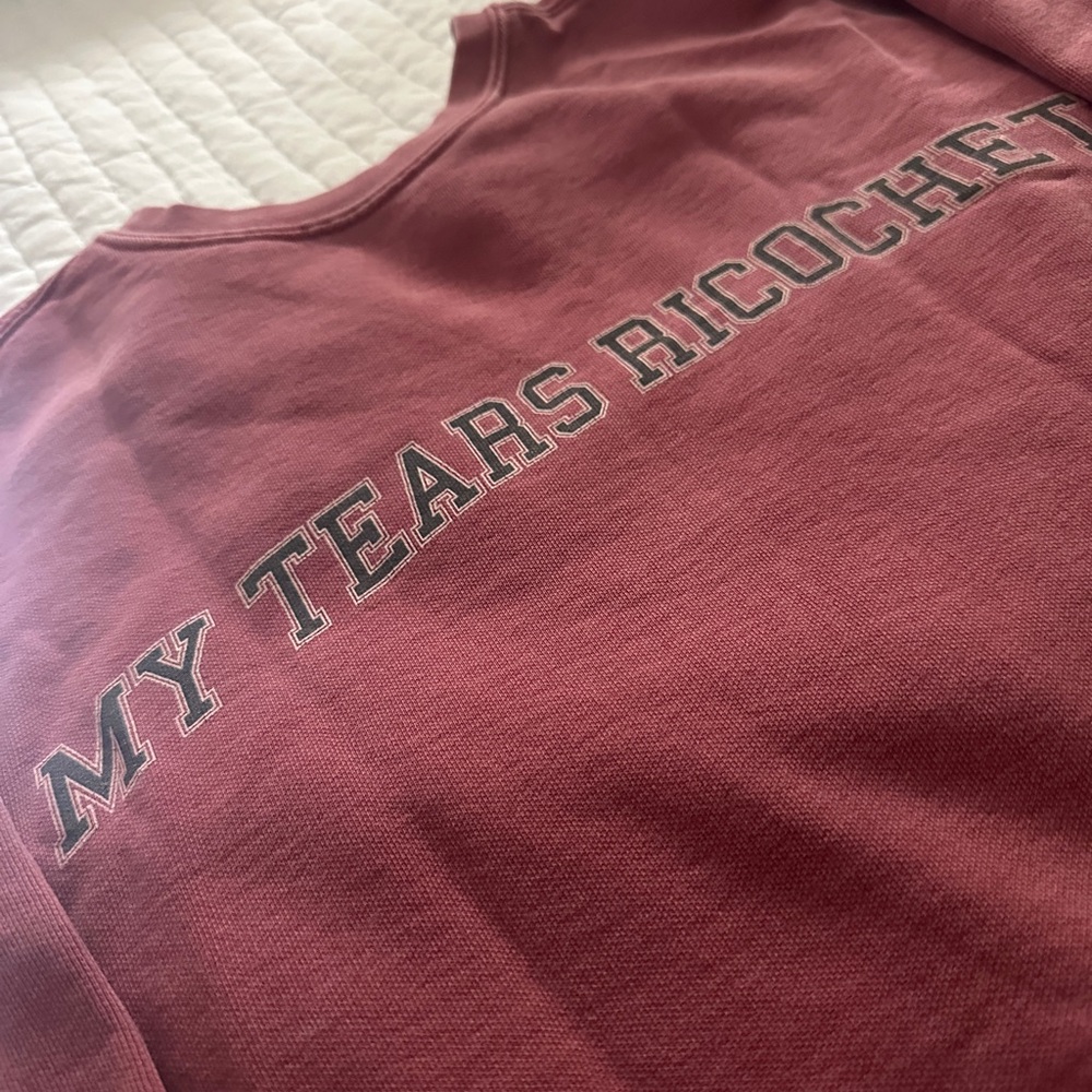 My Tears Ricochet RARE Taylor Swift Crewneck